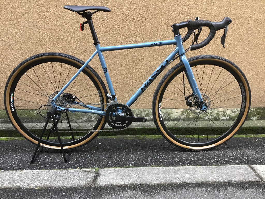 2023 BASSO MARTE グラベル 510mm ブルー | トモダサイクル 大阪 自転車専門