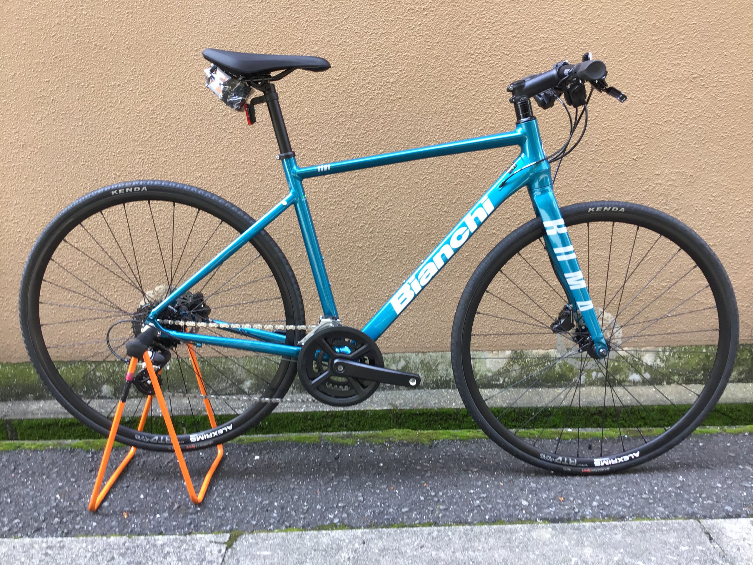 お買得2022 Bianchi ROMA 3 2×8 DISC 500mm ブルー